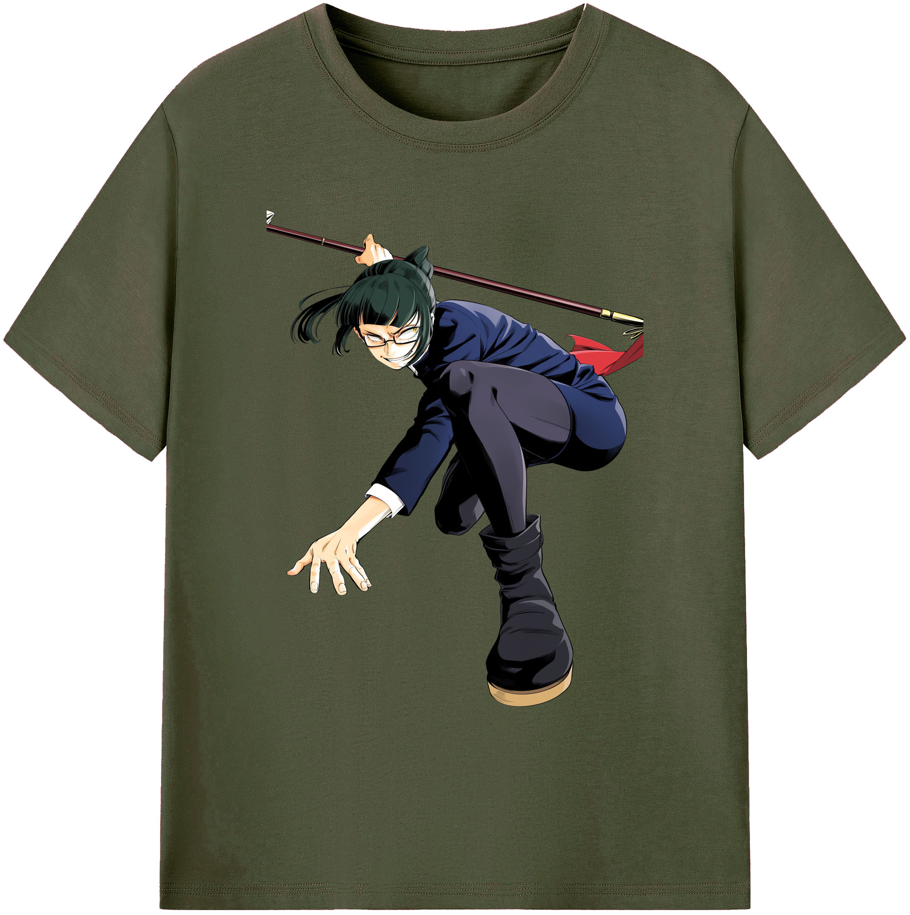 （画像用） 呪術廻戦 Jujutsu Kaisen 綿100％ メンズ半袖Tシャツ｜肌触りやわらか＆通気性